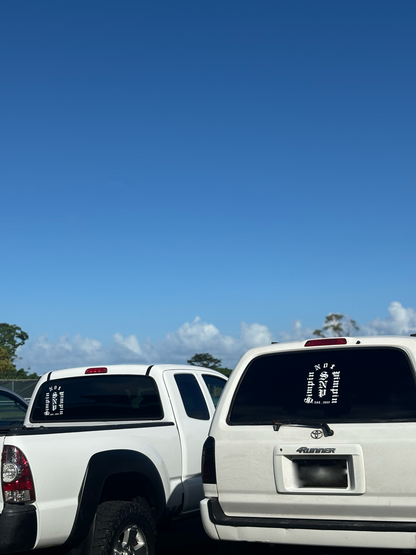 Old Sku Vehicle Stickers